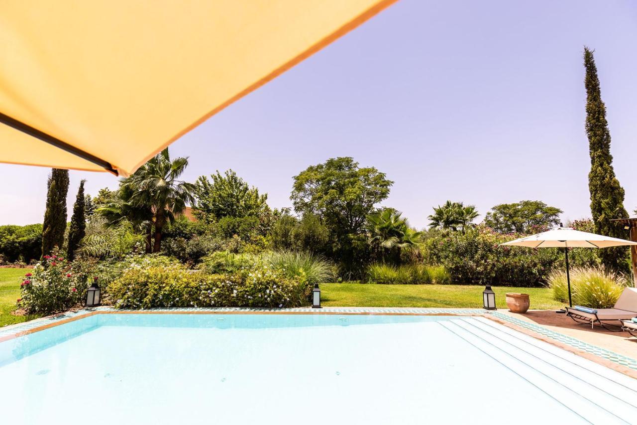 Villa De Luxe Avec Piscine Privee Et Golf Marraquexe Exterior foto