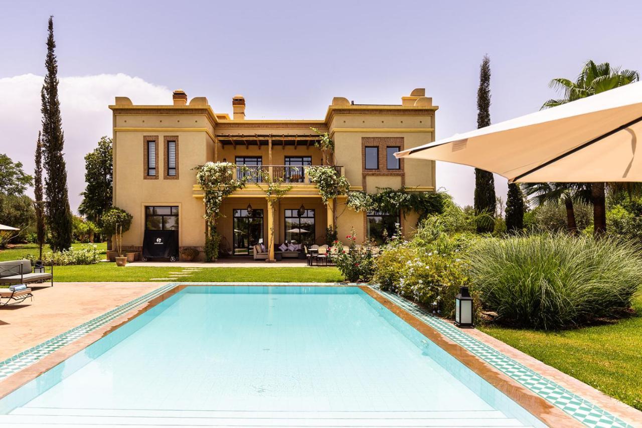 Villa De Luxe Avec Piscine Privee Et Golf Marraquexe Exterior foto