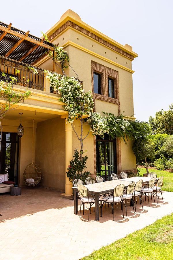 Villa De Luxe Avec Piscine Privee Et Golf Marraquexe Exterior foto