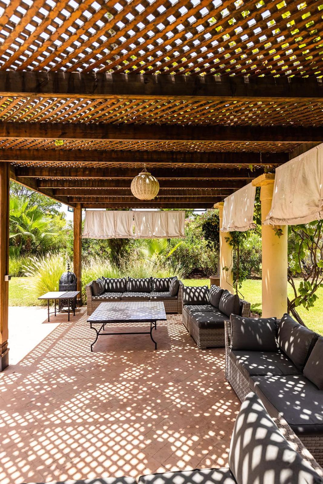 Villa De Luxe Avec Piscine Privee Et Golf Marraquexe Exterior foto