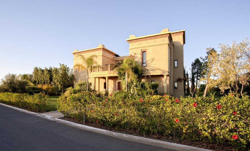 Villa De Luxe Avec Piscine Privee Et Golf Marraquexe Exterior foto